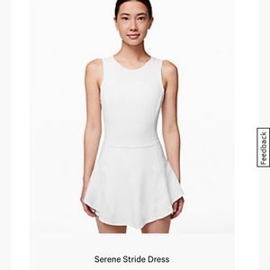 Lululemon Serene Stride Dress. NWOT
